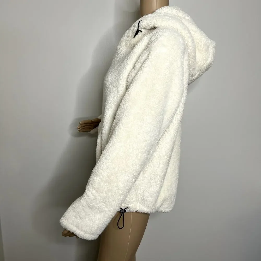 PINK Victoria's Secret Sherpa Teddy Pullover Sweatshirt - Picture 2 of 8